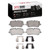 DFC 5000 Advanced Low-Metallic Rear Brake Pads and Hardware Kit, Land Rover Range Rover 2013-2022