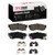 DFC 82-94 Nissan Tsuru (Mexico) Front 5000 Advanced Semi Metallic Brake Pads and Hardware Kit