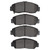 DFC 5000 Advanced Ceramic Front Brake Pads, Acura CL 1999-2014