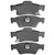 DFC 5000 Advanced Ceramic Rear Brake Pads, Dodge Durango 2011-2025