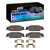DFC 03-11 Cadillac CTS Rear 4000 HybriDynamic Brake Pads and Hardware Kit