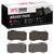 DFC 10-11 Mercedes-Benz E550 Front 5000 Advanced Ceramic Brake Pads
