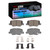 DFC 14-18 Mazda 3 Rear 4000 HybriDynamic Brake Pads and Hardware Kit