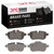 DFC 5000 Advanced Low-Metallic Rear Brake Pads, BMW Z4 2009-2010