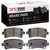 DFC 5000 Advanced Ceramic Rear Brake Pads, Buick LaCrosse 2010-2020