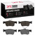 DFC 5000 Advanced Ceramic Rear Brake Pads, Acura Integra 2018-2025