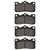 DFC 83-84 Toyota Cressida Rear 5000 Advanced Ceramic Brake Pads