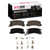 DFC 82-85 Toyota Celica Rear 5000 Advanced Semi Metallic Brake Pads and Hardware Kit