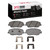 DFC 09-10 Kia Borrego Front 5000 Advanced Ceramic Brake Pads and Hardware Kit