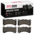 DFC 5000 Advanced Low-Metallic Front Brake Pads, Lexus IS F 2008-2025