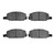 DFC 76-82 Honda Accord Hatchback Front 5000 Advanced Semi Metallic Brake Pads
