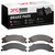 DFC 5000 Advanced Semi-Metallic Rear Brake Pads, Ford E-250 2008-2025