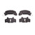 DFC 83-87 Chevrolet Chevette Front 5000 Advanced Semi Metallic Brake Pads
