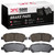 DFC 08-13 Toyota Highlander Rear 5000 Advanced Ceramic Brake Pads