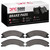 DFC 5000 Advanced Semi-Metallic Rear Brake Pads, Ford E-Super Duty 2008-2025