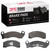 DFC 5000 Advanced Semi-Metallic Front Brake Pads, Ford Crown Victoria 1981-1994