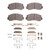 DFC 5000 Advanced Semi-Metallic Front Brake Pads and Hardware Kit, Dodge Ram 50 1979-1987