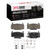DFC 80-82 Chevrolet Chevette Front 5000 Advanced Semi Metallic Brake Pads and Hardware Kit