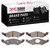 DFC 81-83 Ford Escort Front 5000 Advanced Semi Metallic Brake Pads