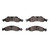 DFC 5000 Advanced Semi-Metallic Front Brake Pads, Ford Expedition 2007-2009