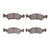DFC 81-89 Chrysler Town & Country Front 5000 Advanced Semi Metallic Brake Pads