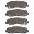 DFC 5000 Advanced Ceramic Rear Brake Pads, Buick Lucerne 2006-2011