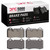 DFC 5000 Advanced Low-Metallic Rear Brake Pads and Hardware Kit, Aston Martin DB9 2005-2012
