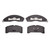 DFC 78-82 Ford Fairmont Front 5000 Advanced Semi Metallic Brake Pads