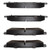 DFC 5000 Advanced Ceramic Front Brake Pads, Mazda 6 2006-2013