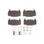 DFC 76-79 Chevrolet Chevette Front 5000 Advanced Semi Metallic Brake Pads and Hardware Kit
