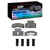 DFC 90-02 Chevrolet Express 3500 Front 4000 HybriDynamic Brake Pads and Hardware Kit