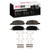 DFC 76-80 Chevrolet LUV Front 5000 Advanced Semi Metallic Brake Pads and Hardware Kit