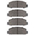 DFC 5000 Advanced Semi-Metallic Front Brake Pads, Mazda RX-7 1976-1991