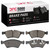 DFC 5000 Advanced Low-Metallic Front Brake Pads, Mercedes-Benz GL550 2005-2012