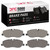 DFC 5000 Advanced Low-Metallic Front Brake Pads, Land Rover Range Rover 2005-2009