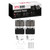 DFC 81-83 Toyota Corolla (US/Canada) Front 5000 Advanced Semi Metallic Brake Pads and Hardware Kit