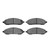 DFC 5000 Advanced Ceramic Front Brake Pads, Ford Freestar 2004-2007