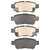 DFC 5000 Advanced Ceramic Rear Brake Pads, Honda Odyssey 2005-2010