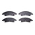 DFC 5000 Advanced Semi-Metallic Front Brake Pads, Cadillac SRX 2004-2009