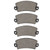 DFC 5000 Advanced Semi-Metallic Front/Rear Brake Pads, Lotus Esprit 1971-1988