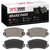 DFC 5000 Advanced Semi-Metallic Front/Rear Brake Pads, Lotus Esprit 1971-1988