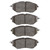 DFC 5000 Advanced Ceramic Front Brake Pads, Subaru Forester 2005-2021