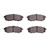 DFC 04-06 Mazda MPV Rear 5000 Advanced Ceramic Brake Pads