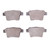 DFC 5000 Advanced Ceramic Rear Brake Pads, Ford Taurus X 2005-2009