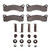 DFC 68-71 Ford F-350 2WD (Excl Super Duty) Front 4000 HybriDynamic Brake Pads and Hardware Kit