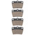 DFC 04-05 Toyota RAV4 Rear 5000 Advanced Ceramic Brake Pads