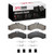 DFC 5000 Advanced Semi-Metallic Front/Rear Brake Pads and Hardware Kit, Dodge Sprinter 2500 2002-2006