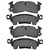 DFC 5000 Advanced Semi-Metallic Front Brake Pads, Buick GS 400 1967-2002