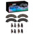 DFC 4000 HybriDynamic Brake Pads and Hardware Kit, Hino 155 Fr & Rr 2012-2020