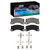 DFC 4000 HybriDynamic Front Brake Pads and Hardware Kit, Audi RS e-TRON GT Performance 2008-2025
